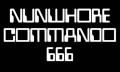 NUNWHORE COMMANDO 666 - Logo - Printed Patch