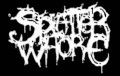 SPLATTER WHORE - Logo - Printed Patch